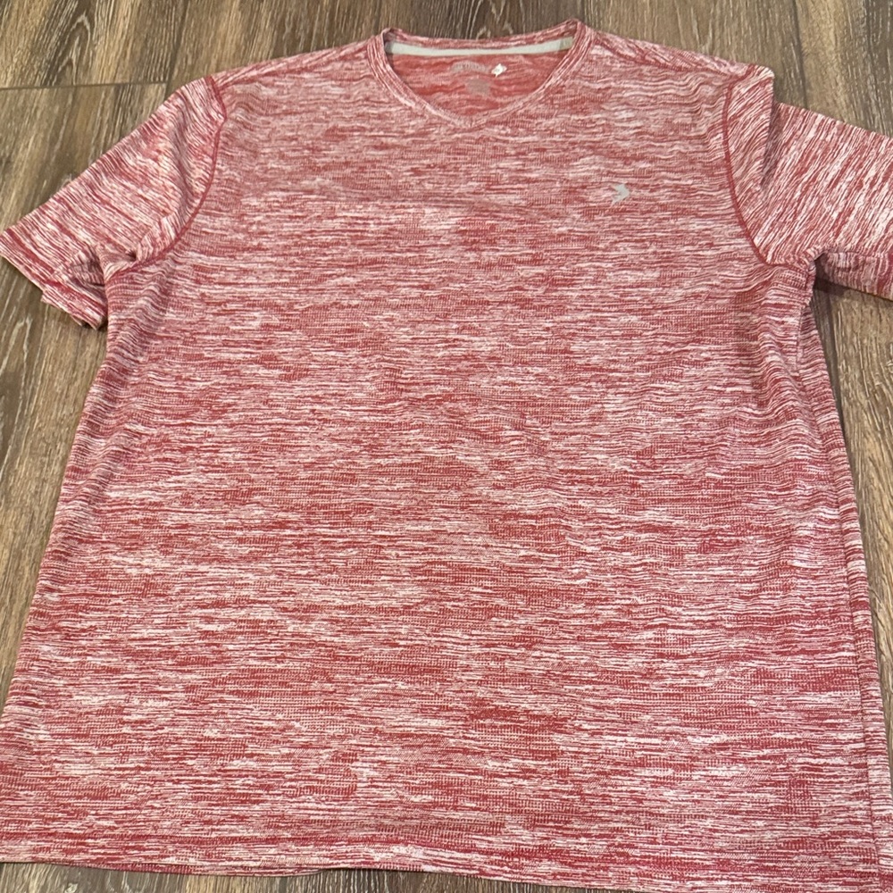 Men's Red Heathered T-Shirt size Large